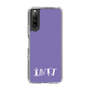 Slim Protection Case［ オリジナル - INTJ 建築家 - アルファベット - Purple ］