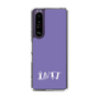 Slim Protection Case［ オリジナル - INTJ 建築家 - アルファベット - Purple ］