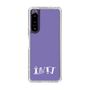 Slim Protection Case［ オリジナル - INTJ 建築家 - アルファベット - Purple ］