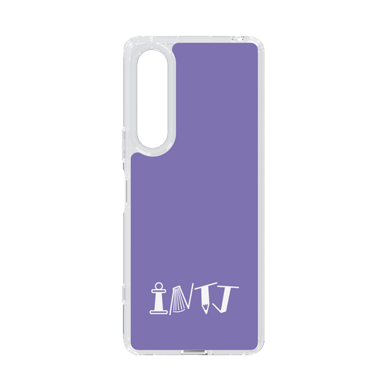Slim Protection Case［ オリジナル - INTJ 建築家 - アルファベット - Purple ］