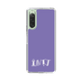 Slim Protection Case［ オリジナル - INTJ 建築家 - アルファベット - Purple ］