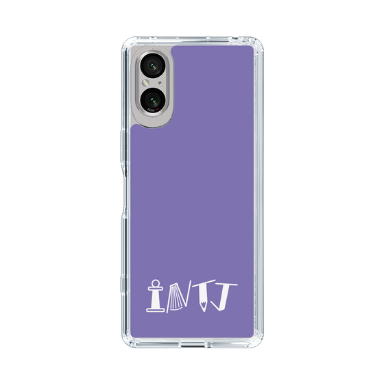 Slim Protection Case［ オリジナル - INTJ 建築家 - アルファベット - Purple ］