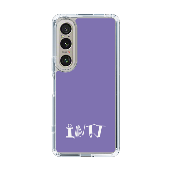 Slim Protection Case［ オリジナル - INTJ 建築家 - アルファベット - Purple ］