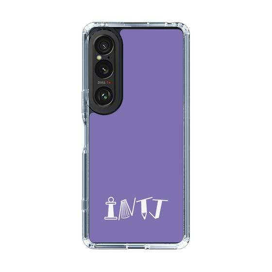 Slim Protection Case［ オリジナル - INTJ 建築家 - アルファベット - Purple ］