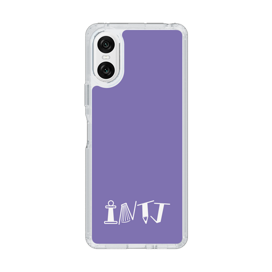 Slim Protection Case［ オリジナル - INTJ 建築家 - アルファベット - Purple ］