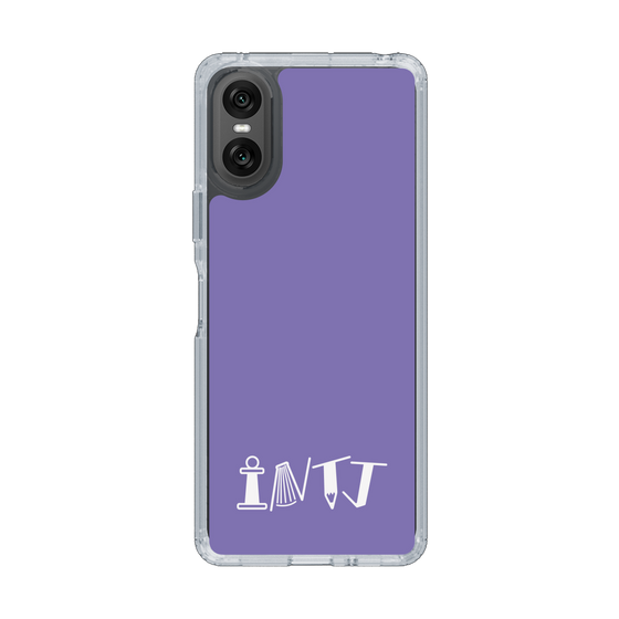 Slim Protection Case［ オリジナル - INTJ 建築家 - アルファベット - Purple ］