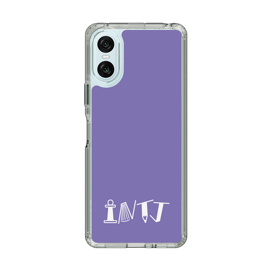 Slim Protection Case［ オリジナル - INTJ 建築家 - アルファベット - Purple ］