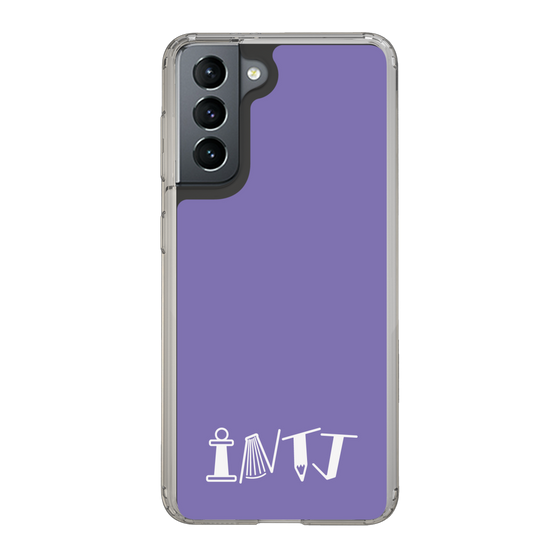 Slim Protection Case［ オリジナル - INTJ 建築家 - アルファベット - Purple ］