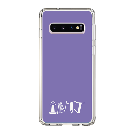 Slim Protection Case［ オリジナル - INTJ 建築家 - アルファベット - Purple ］