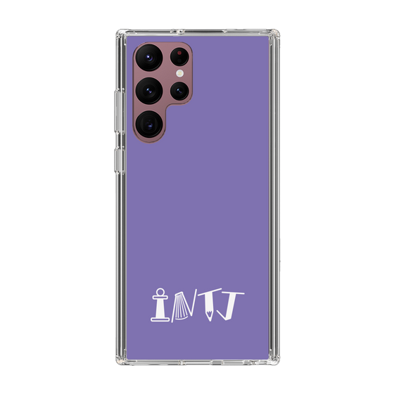 Slim Protection Case［ オリジナル - INTJ 建築家 - アルファベット - Purple ］