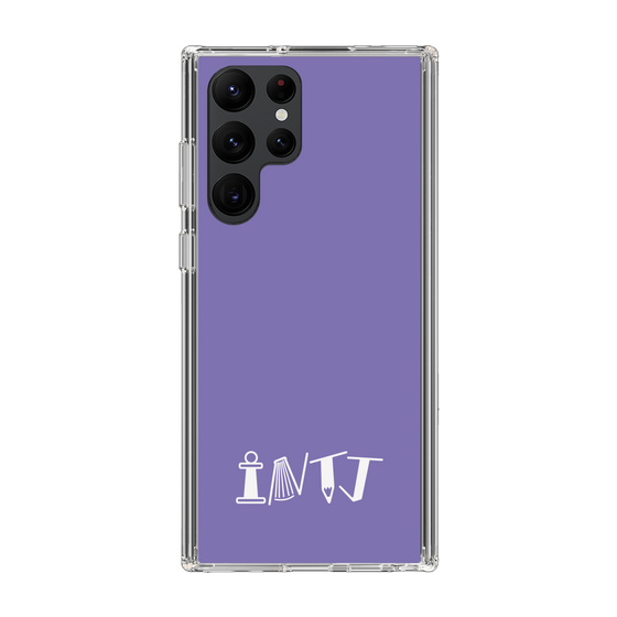 Slim Protection Case［ オリジナル - INTJ 建築家 - アルファベット - Purple ］