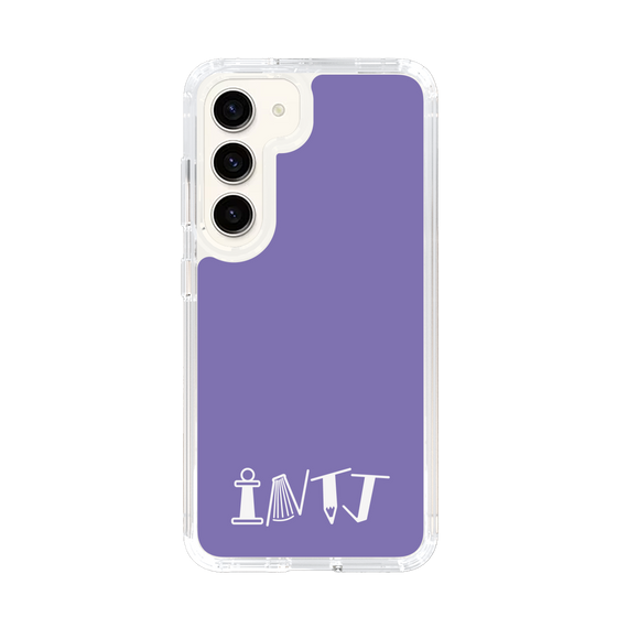 Slim Protection Case［ オリジナル - INTJ 建築家 - アルファベット - Purple ］