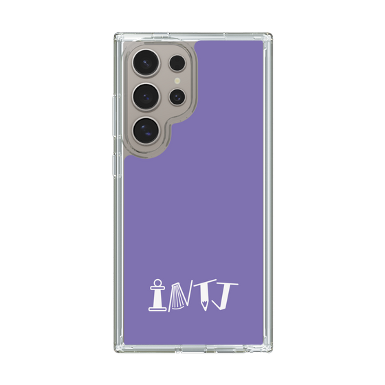 Slim Protection Case［ オリジナル - INTJ 建築家 - アルファベット - Purple ］