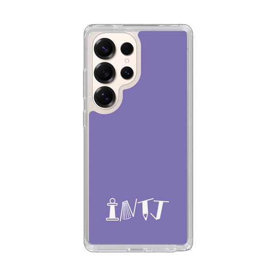 Slim Protection Case［ Original - INTJ Architect - Alphabet - Purple ］