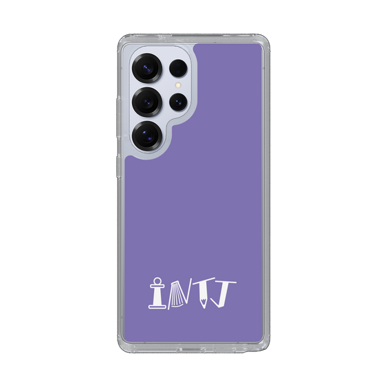Slim Protection Case［ Original - INTJ Architect - Alphabet - Purple ］
