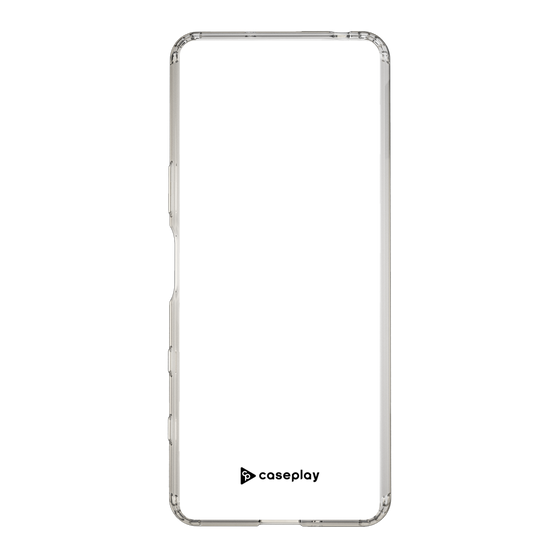 Slim Protection Case［ オリジナル - caseplayロゴ - ブラック/A ］