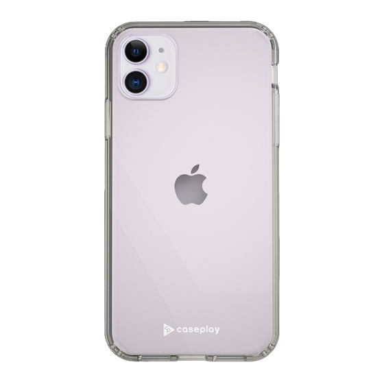 Slim Protection Case［ オリジナル - caseplayロゴ - ホワイト/A ］