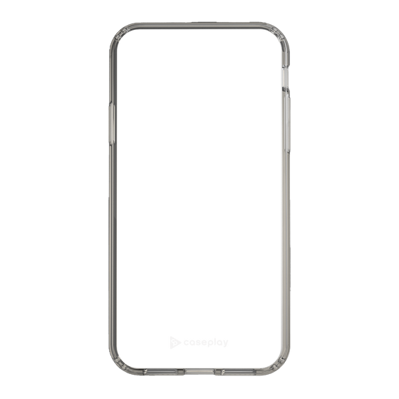 Slim Protection Case［ オリジナル - caseplayロゴ - ホワイト/A ］