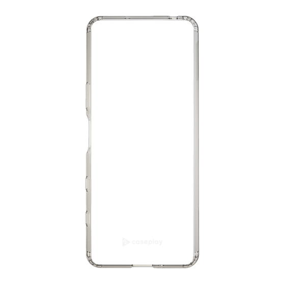 Slim Protection Case［ オリジナル - caseplayロゴ - ホワイト/A ］