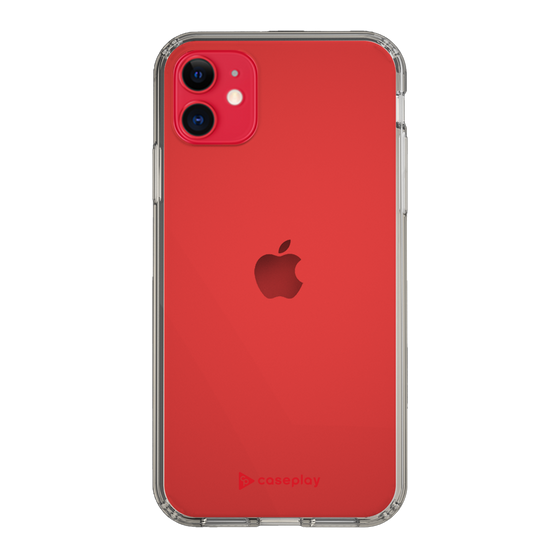 Slim Protection Case［ オリジナル - caseplayロゴ - レッド/A ］
