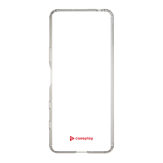 Slim Protection Case［ オリジナル - caseplayロゴ - レッド/A ］