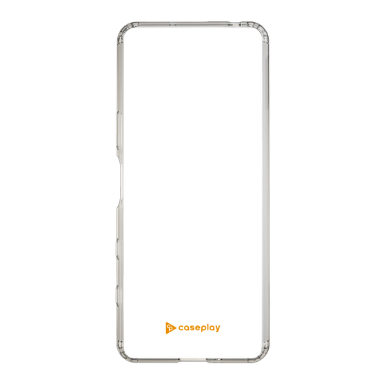Slim Protection Case［ オリジナル - caseplayロゴ - Orange/A ］