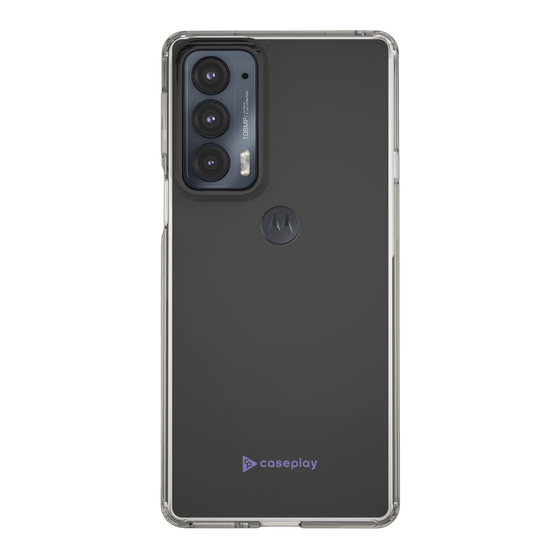 Slim Protection Case［ オリジナル - caseplayロゴ - Purple/A ］