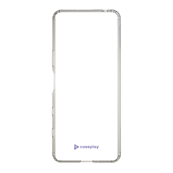 Slim Protection Case［ オリジナル - caseplayロゴ - Purple/A ］
