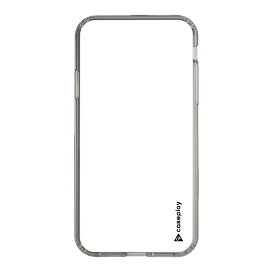 Slim Protection Case［ オリジナル - caseplayロゴ - ブラック/B ］