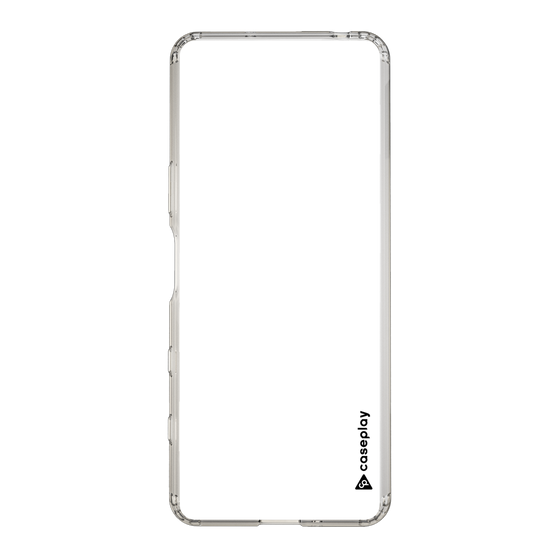 Slim Protection Case［ オリジナル - caseplayロゴ - ブラック/B ］