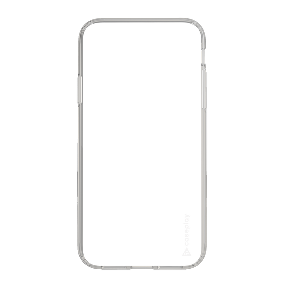 Slim Protection Case［ オリジナル - caseplayロゴ - ホワイト/B ］