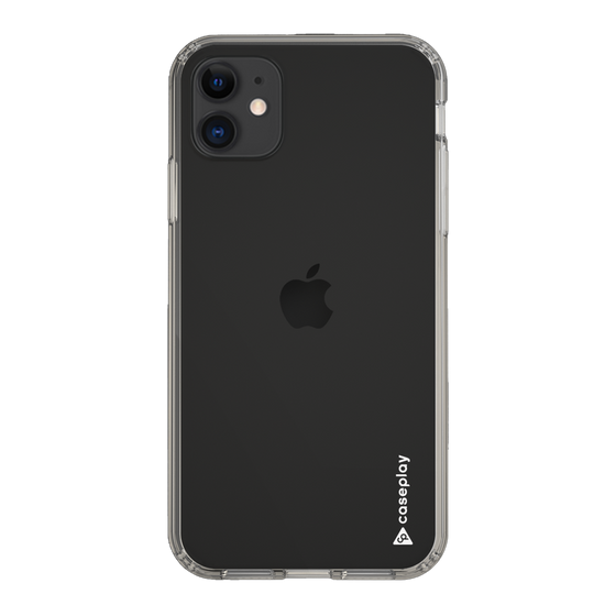 Slim Protection Case［ オリジナル - caseplayロゴ - ホワイト/B ］