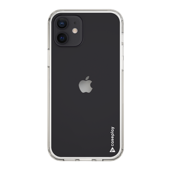 Slim Protection Case［ オリジナル - caseplayロゴ - ホワイト/B ］