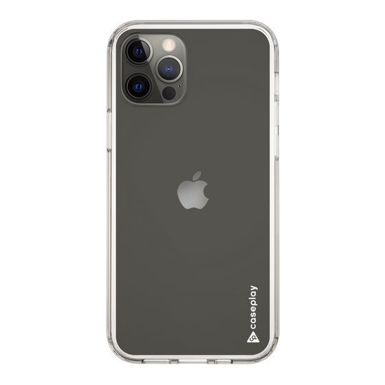 Slim Protection Case［ オリジナル - caseplayロゴ - ホワイト/B ］