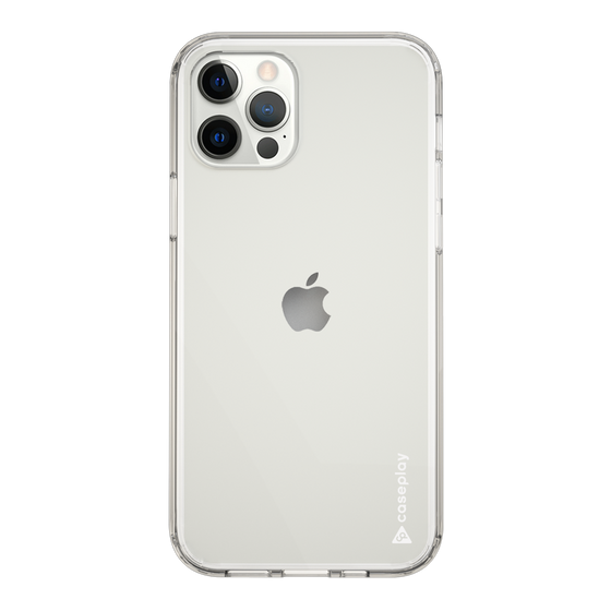 Slim Protection Case［ オリジナル - caseplayロゴ - ホワイト/B ］