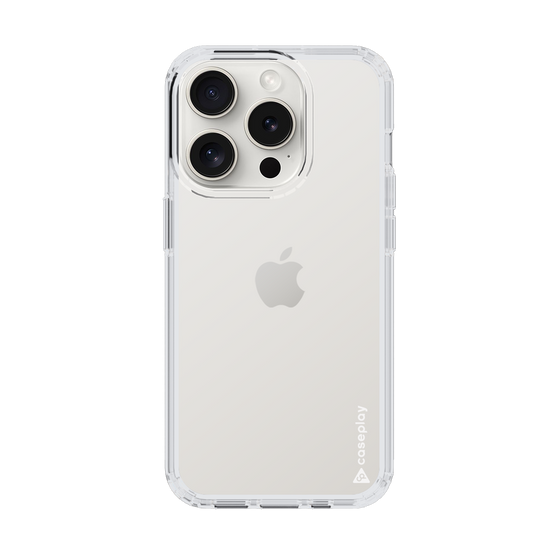 Slim Protection Case［ オリジナル - caseplayロゴ - ホワイト/B ］