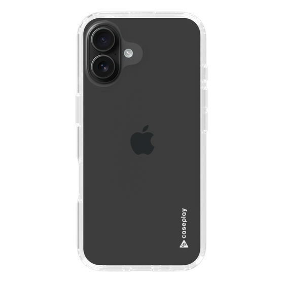 Slim Protection Case［ オリジナル - caseplayロゴ - ホワイト/B ］