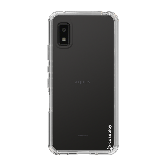 Slim Protection Case［ オリジナル - caseplayロゴ - ホワイト/B ］