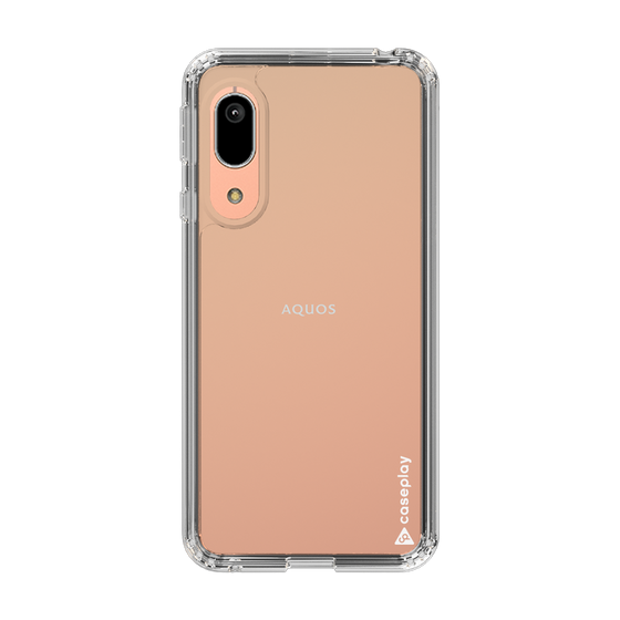 Slim Protection Case［ オリジナル - caseplayロゴ - ホワイト/B ］