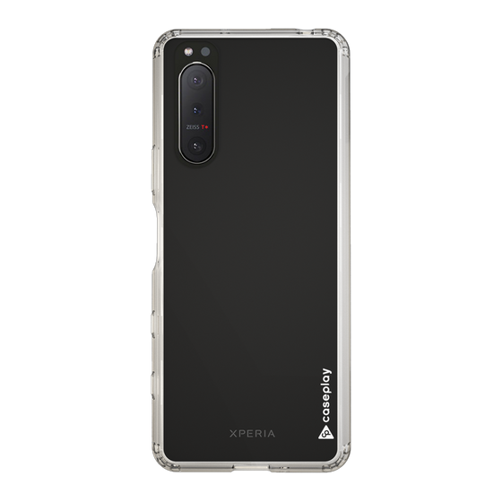Slim Protection Case［ オリジナル - caseplayロゴ - ホワイト/B ］