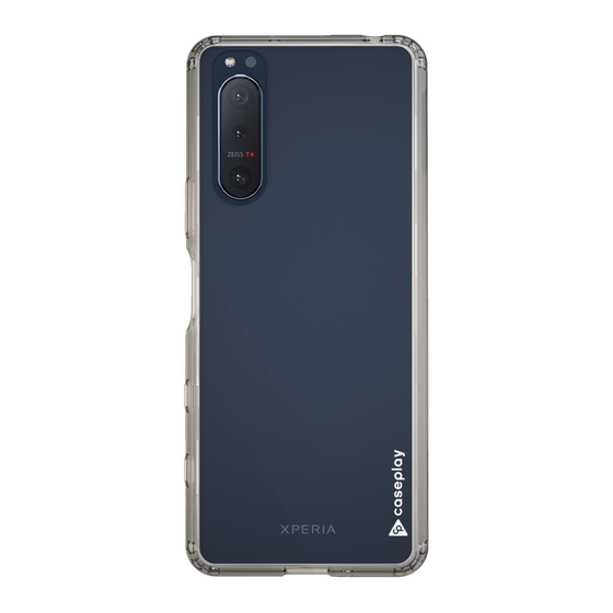 Slim Protection Case［ オリジナル - caseplayロゴ - ホワイト/B ］