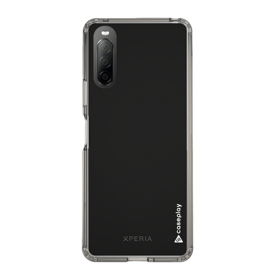 Slim Protection Case［ オリジナル - caseplayロゴ - ホワイト/B ］