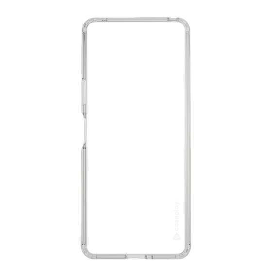 Slim Protection Case［ オリジナル - caseplayロゴ - ホワイト/B ］
