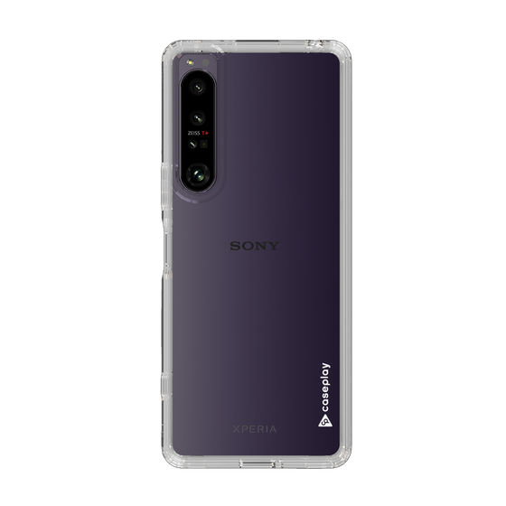 Slim Protection Case［ オリジナル - caseplayロゴ - ホワイト/B ］