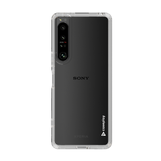 Slim Protection Case［ オリジナル - caseplayロゴ - ホワイト/B ］