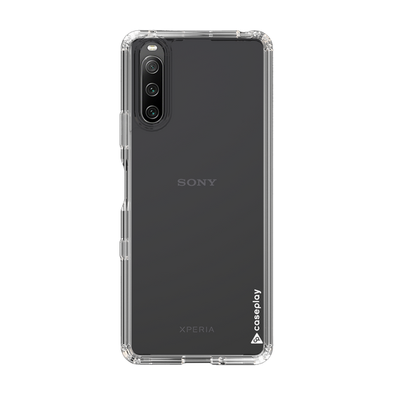Slim Protection Case［ オリジナル - caseplayロゴ - ホワイト/B ］