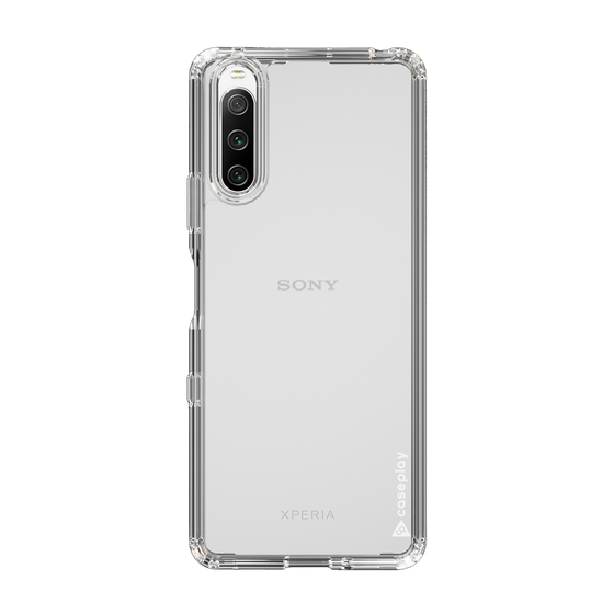 Slim Protection Case［ オリジナル - caseplayロゴ - ホワイト/B ］