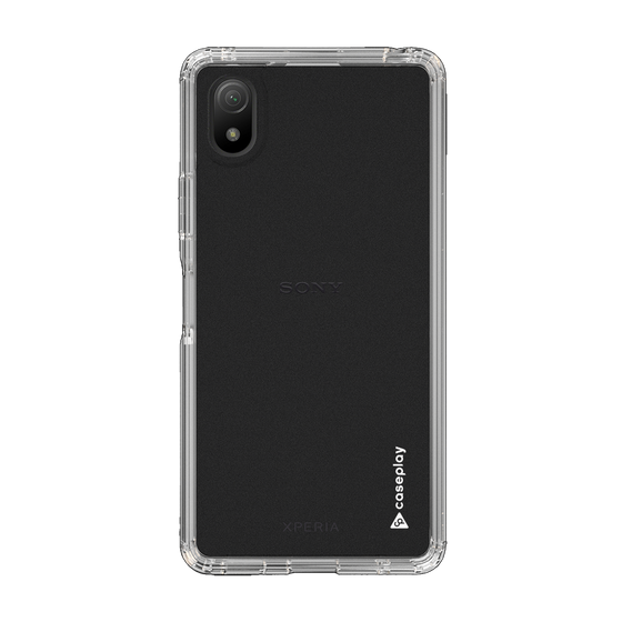Slim Protection Case［ オリジナル - caseplayロゴ - ホワイト/B ］