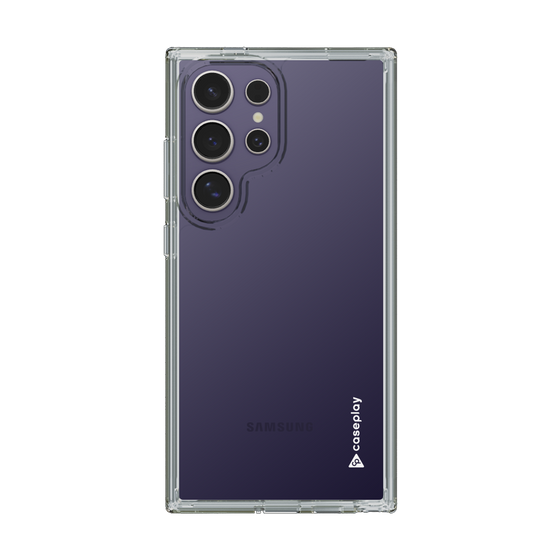 Slim Protection Case［ オリジナル - caseplayロゴ - ホワイト/B ］