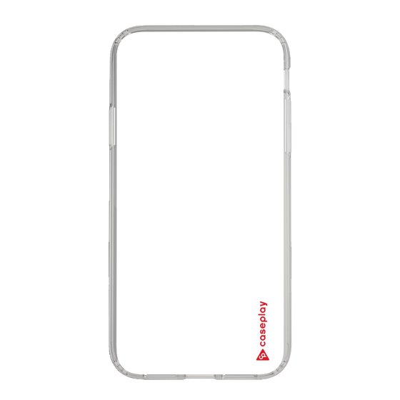 Slim Protection Case［ オリジナル - caseplayロゴ - レッド/B ］